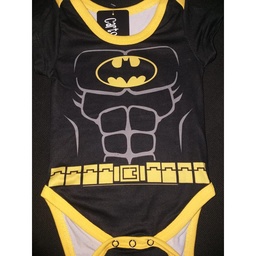 [body batman cuello amarillo m/c] Body Batman cuello amarillo m/c